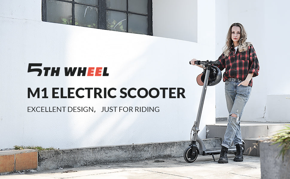 5TH WHEEL M1 Electric Scooter: Lightweight, Safe, and Affordable Urban