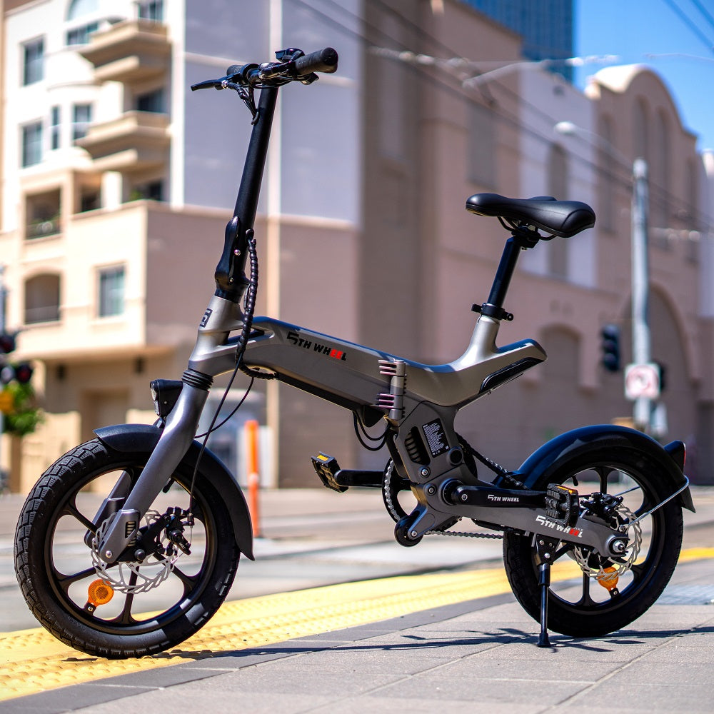 Tide 1 Innovative 2 in 1 Versatile Folding eBike 5TH WHEEL