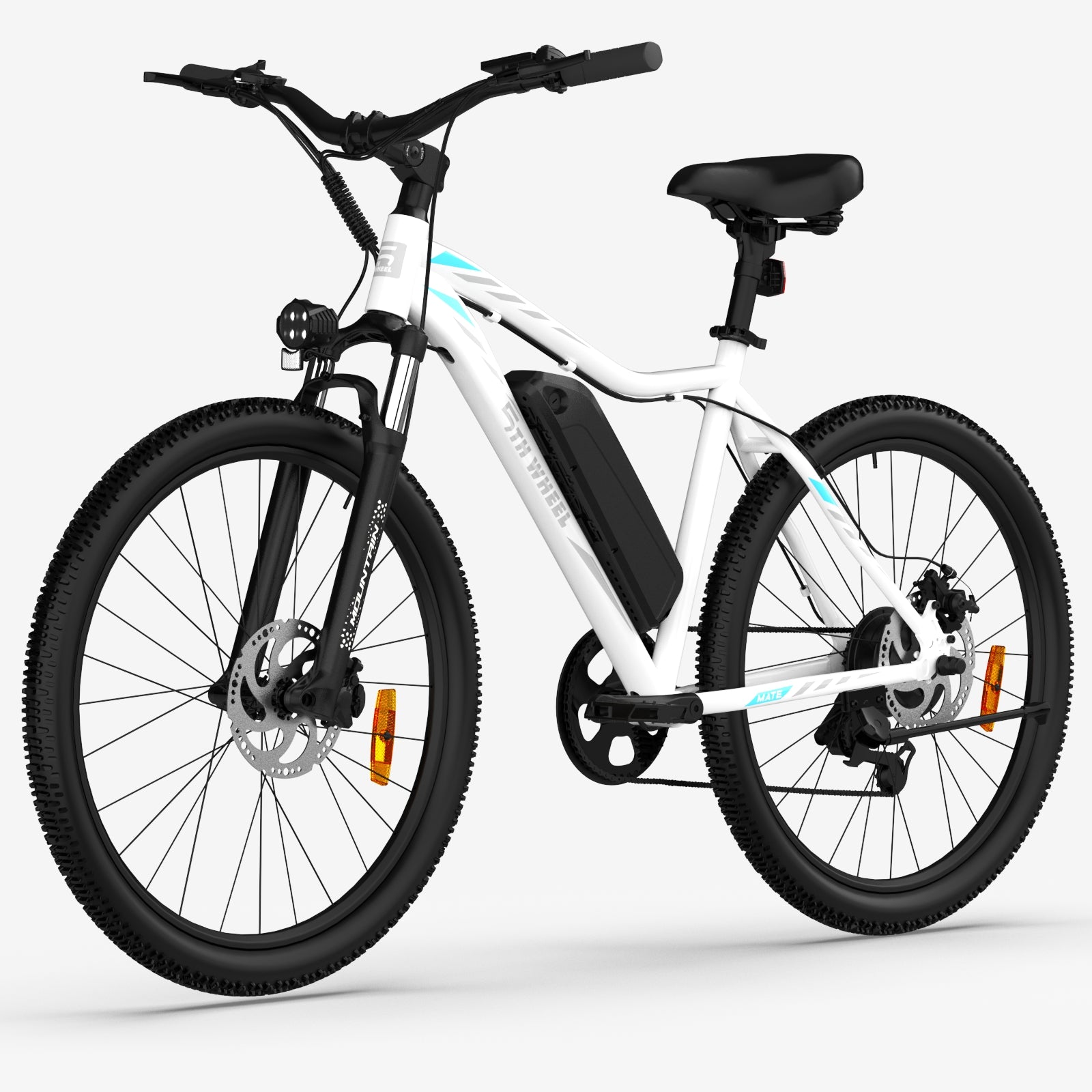 5TH WHEEL Mate Electric Bike | 1000W Peak Motor, 7-Speed, 468WH Removable Battery